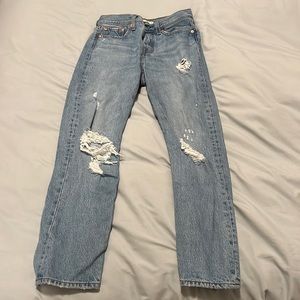 Levi’s wedgie jeans